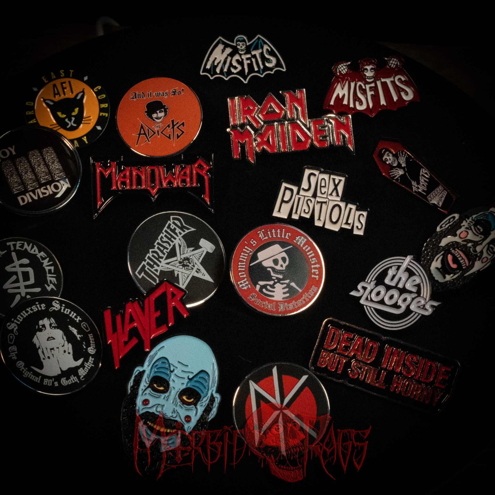 Pins – Morbid Rags