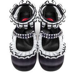 Chocolaticas® Mid Heels Arlequin Women's Mary Jane Pump