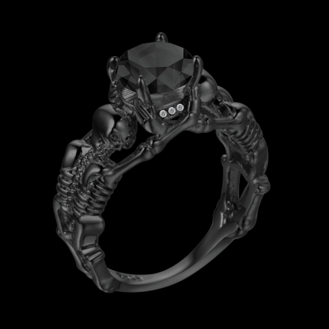 Ada Skeleton Ring – Morbid Rags