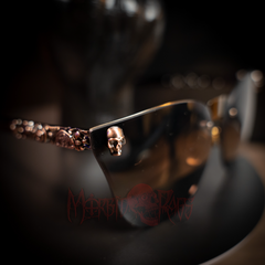 Beckett Skull Glasses Right Side | Morbid Rags