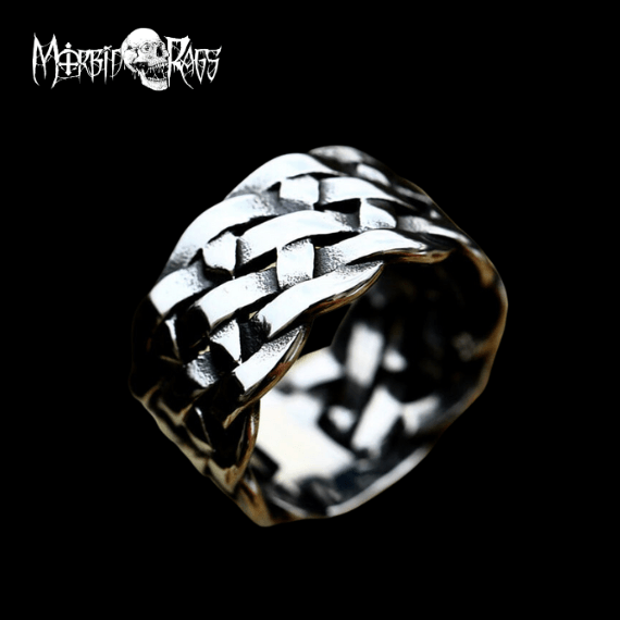 Benedict Weaved Ring | Morbid Rags