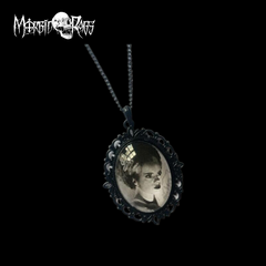 Bride of Frankenstein Necklace Macro