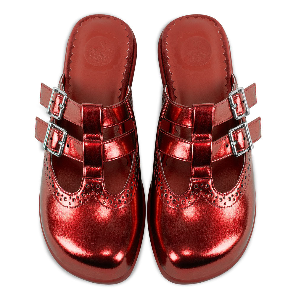 Chocolaticas® Chrome Crush Crimson Women's Clog