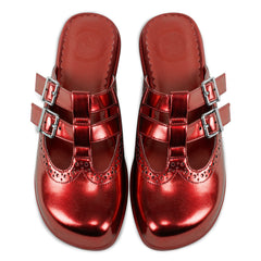 Chocolaticas® Chrome Crush Crimson Women's Clog