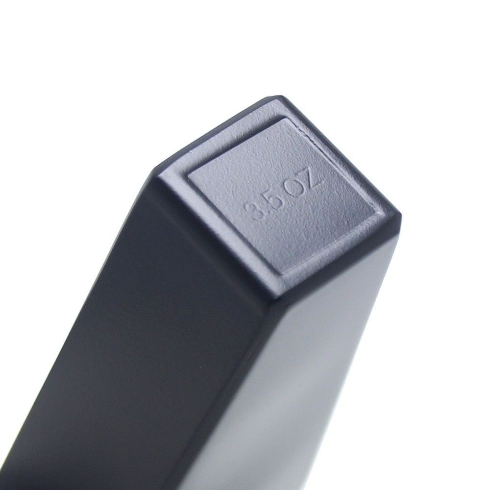Coffin Flask Black Bottom