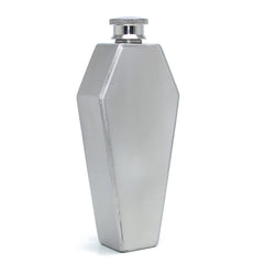 Coffin Flask Silver Side