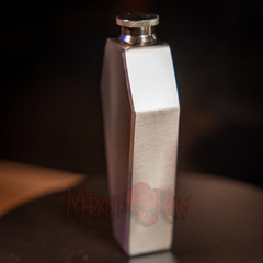 Coffin Flask Silver Side