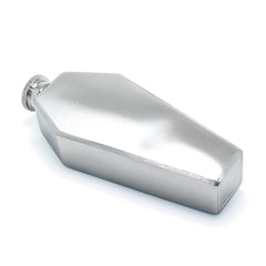 Coffin Flask Silver Top
