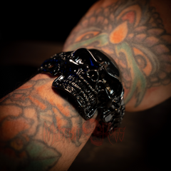 Cranium Skull Bracelet Worn on Wrist Front