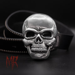 Skull Buckle & Belt Combo