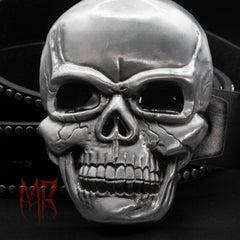 Skull Buckle & Belt Combo