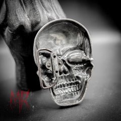 Skull Buckle & Belt Combo