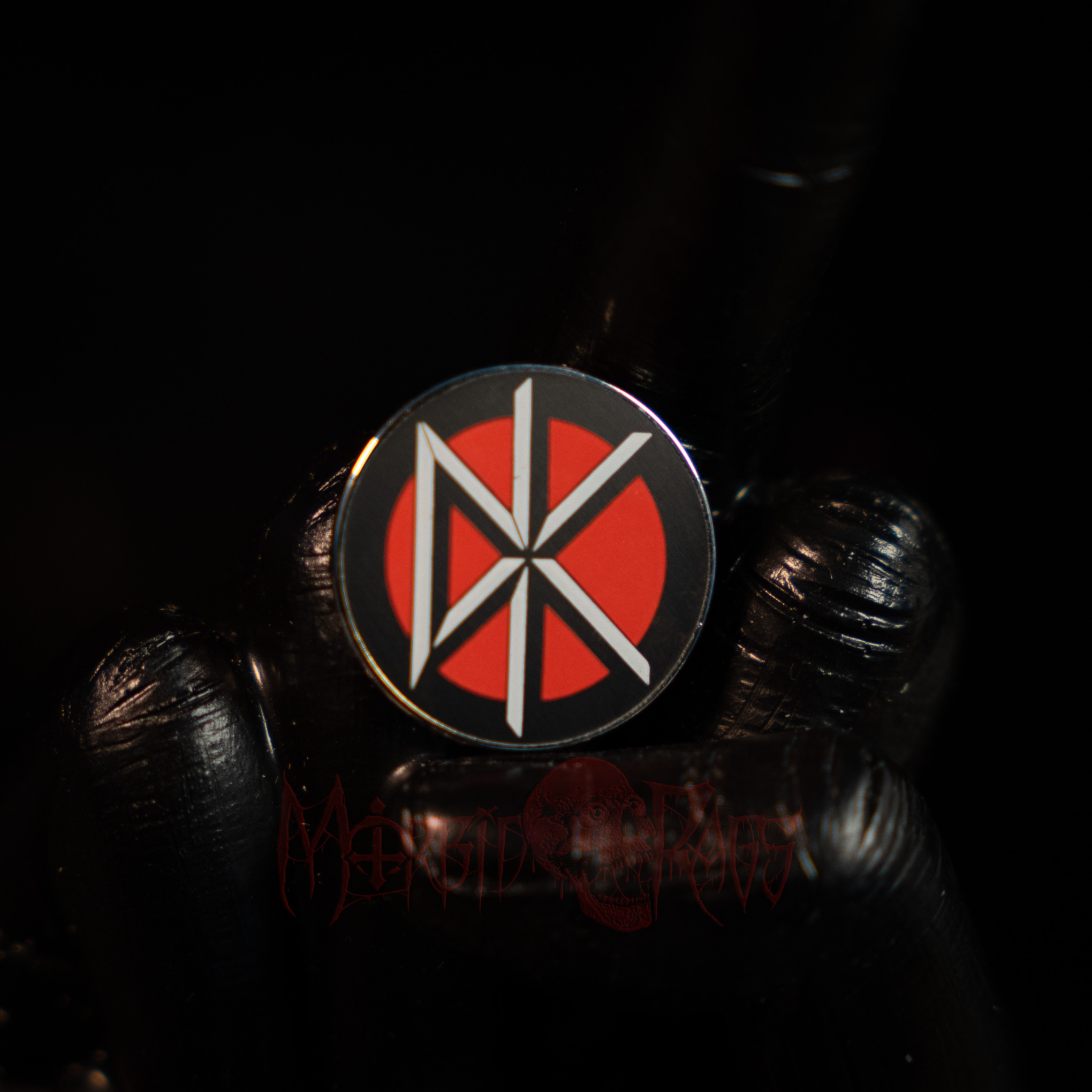 Dead Kennys Logo Pin Front