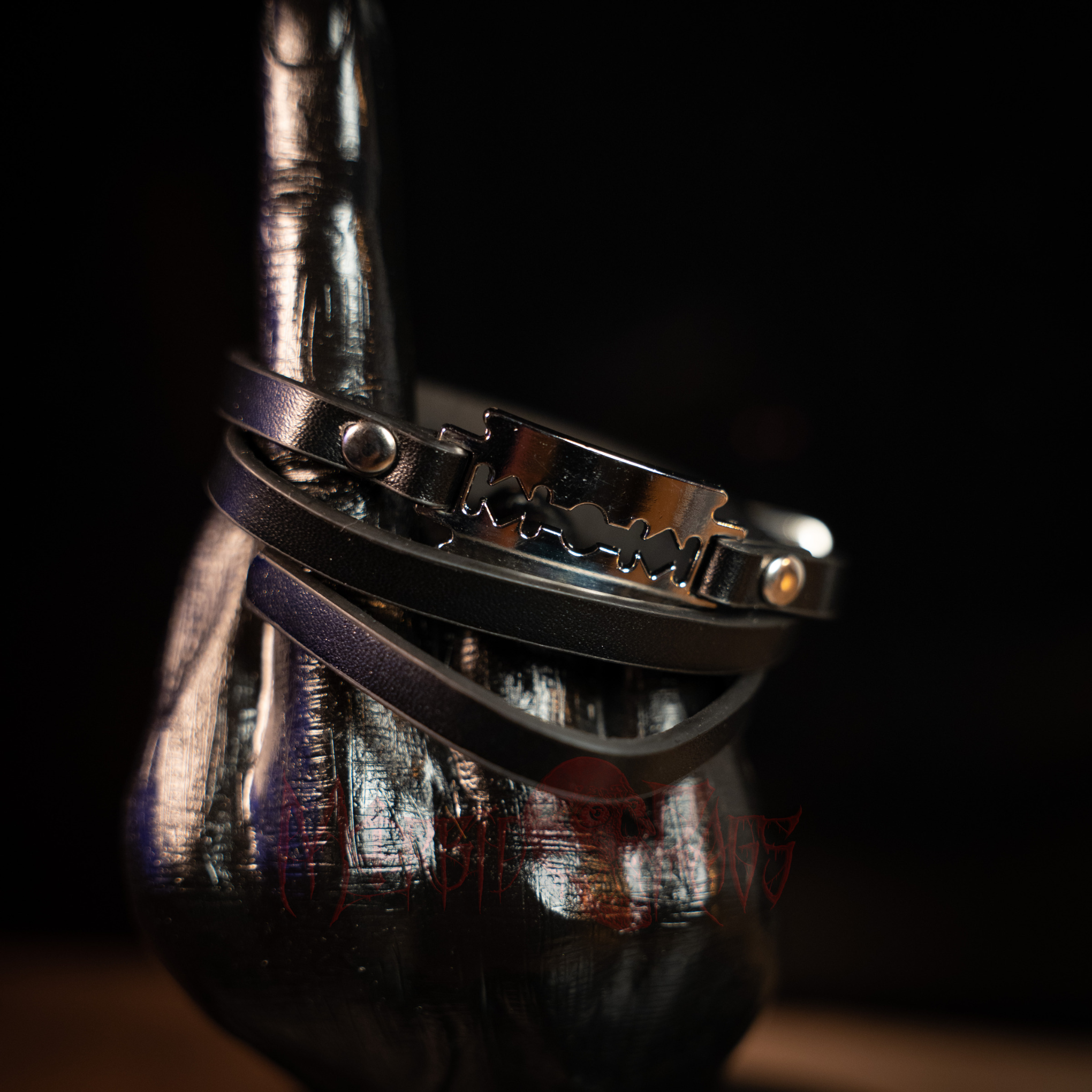 Draven Blade Bracelet on Finger
