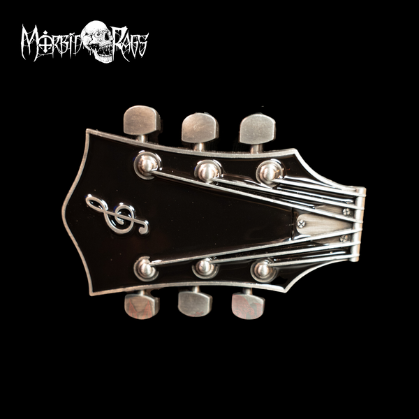 Guitar belt buckle deals