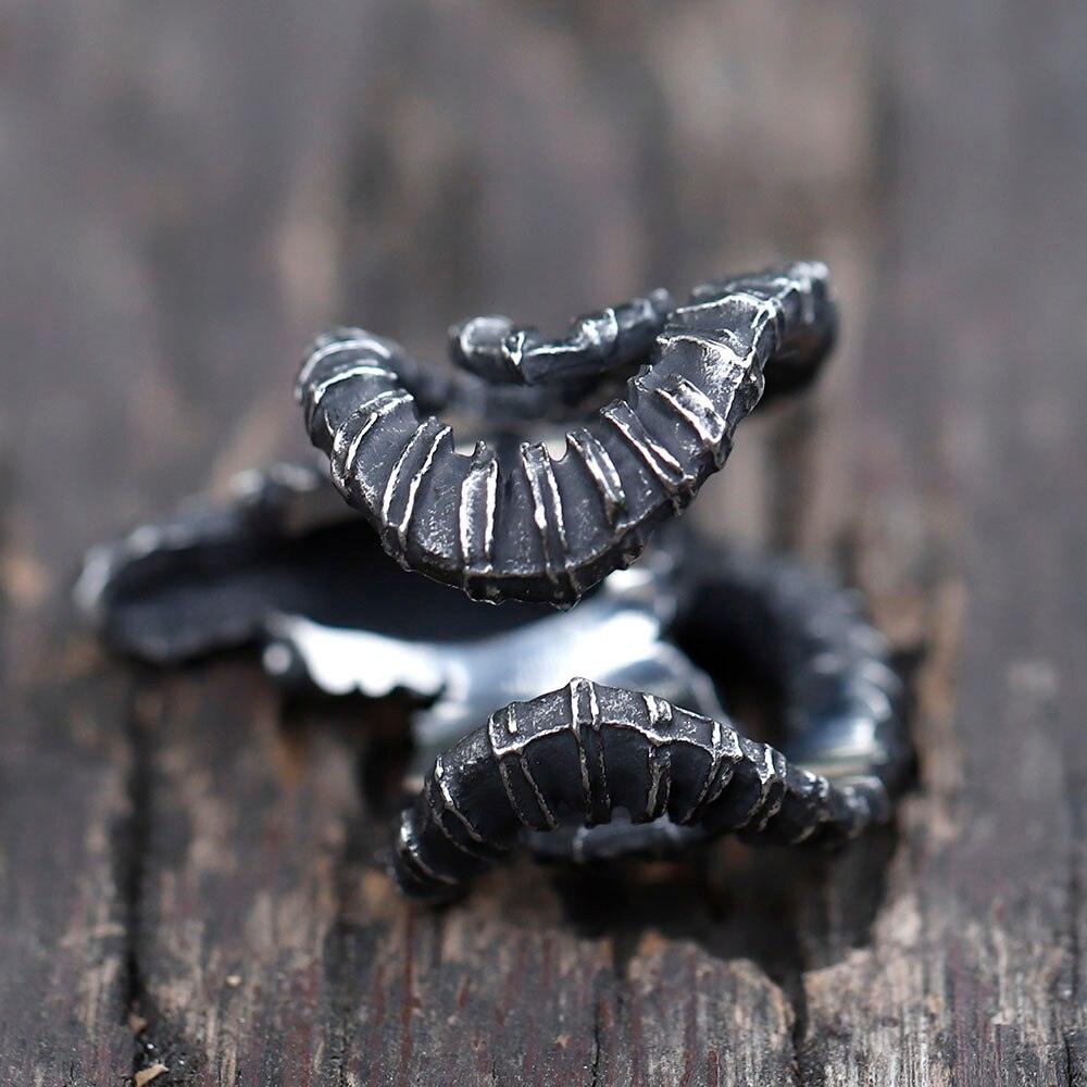 Inigo Goat Skull Ring | Morbid Rags