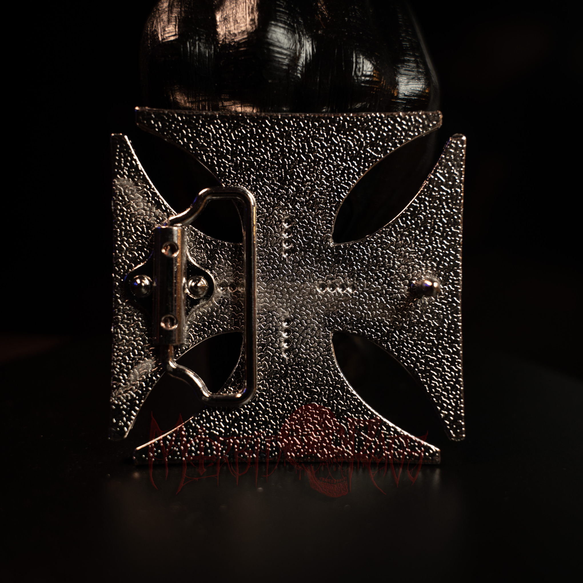 Iron Cross Belt Buckle Back