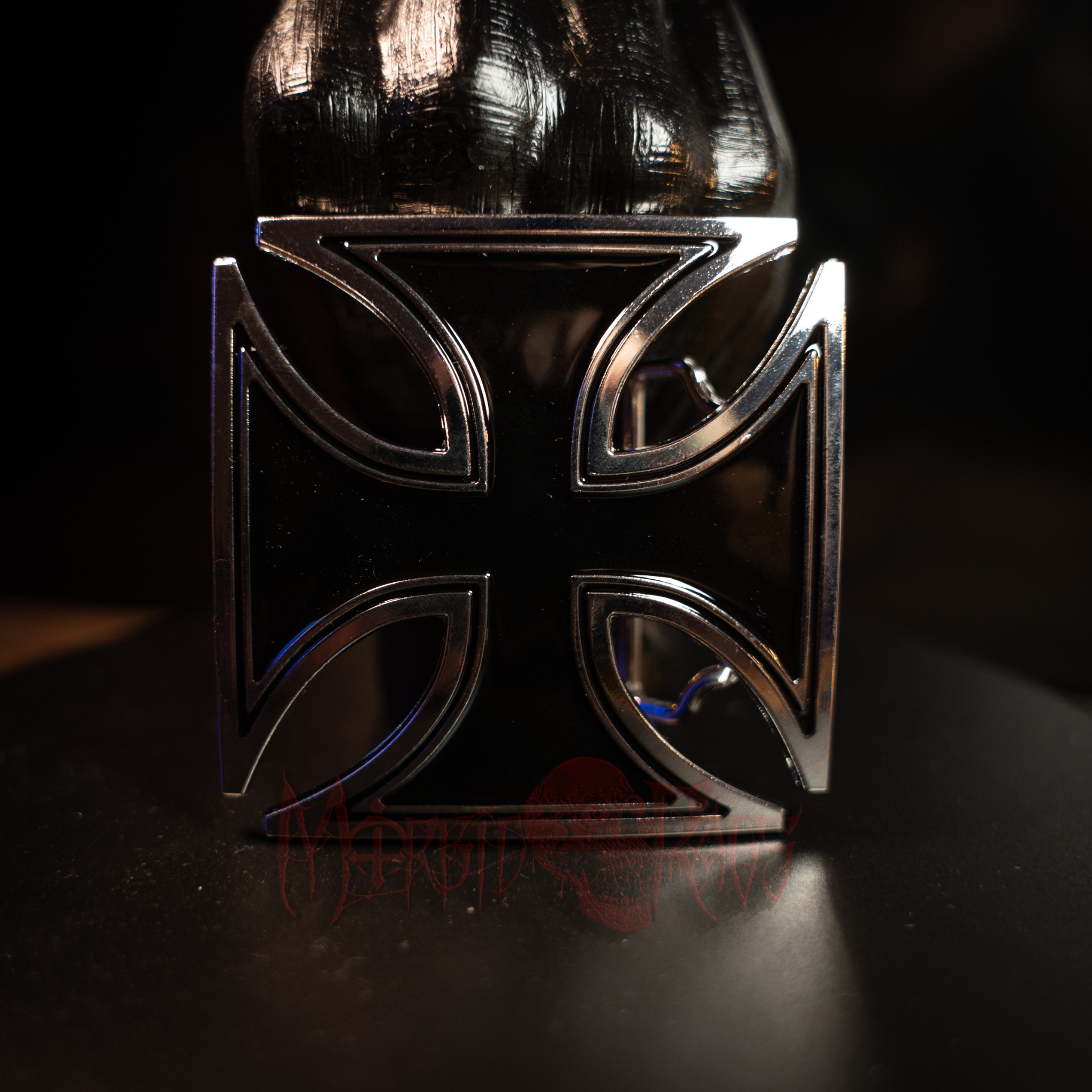 Iron Cross Belt Buckle Front