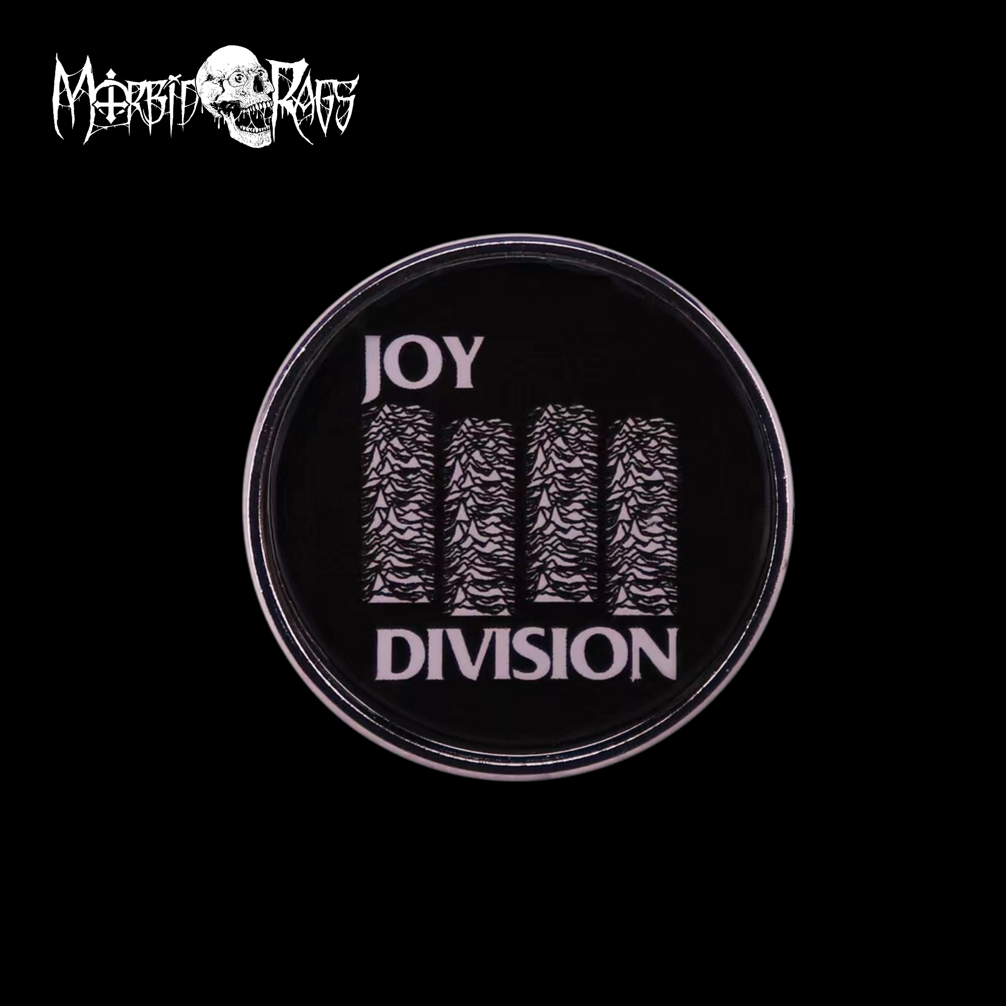 Joy Division Lines Logo Pin Macro