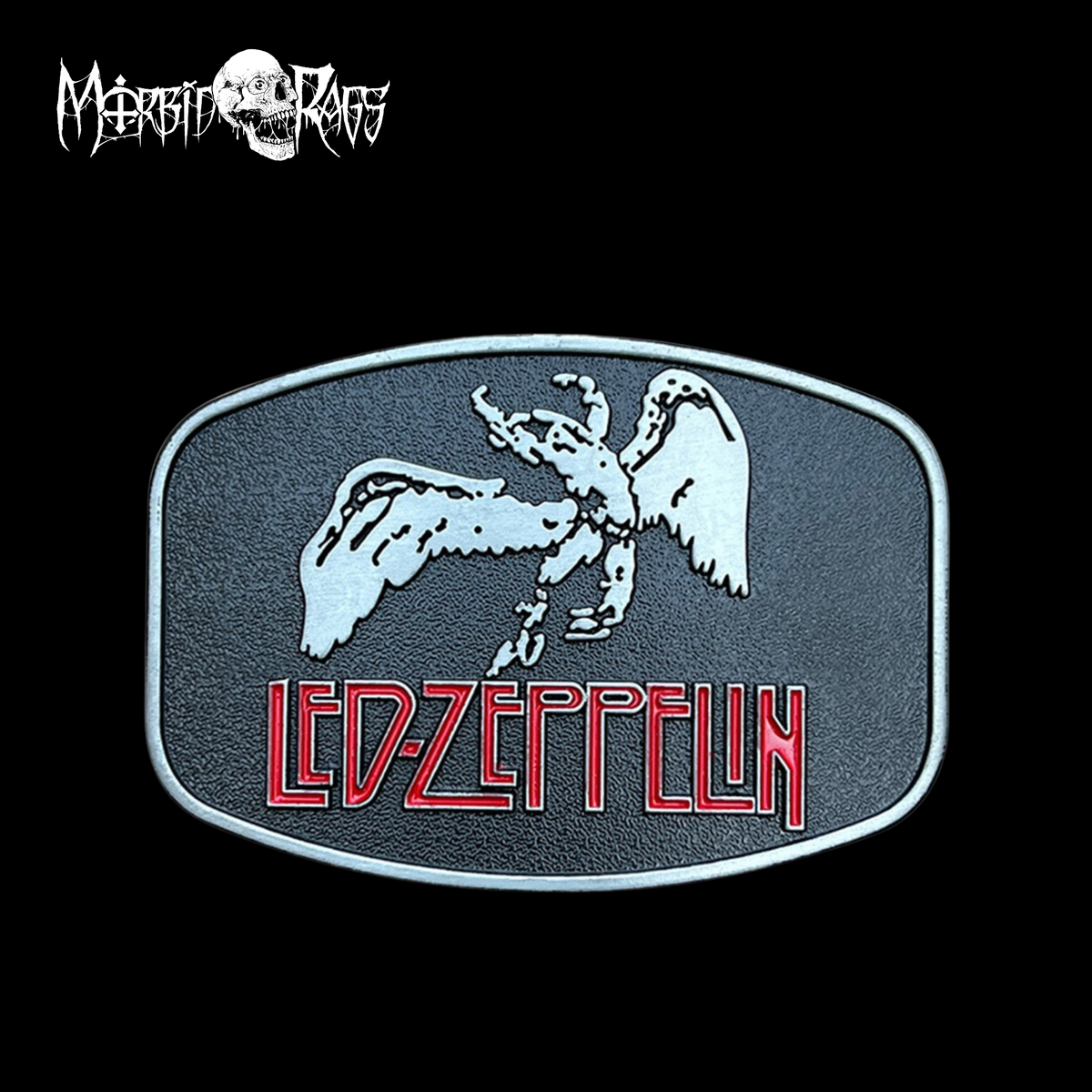 Led Zeppelin Belt Buckle Front