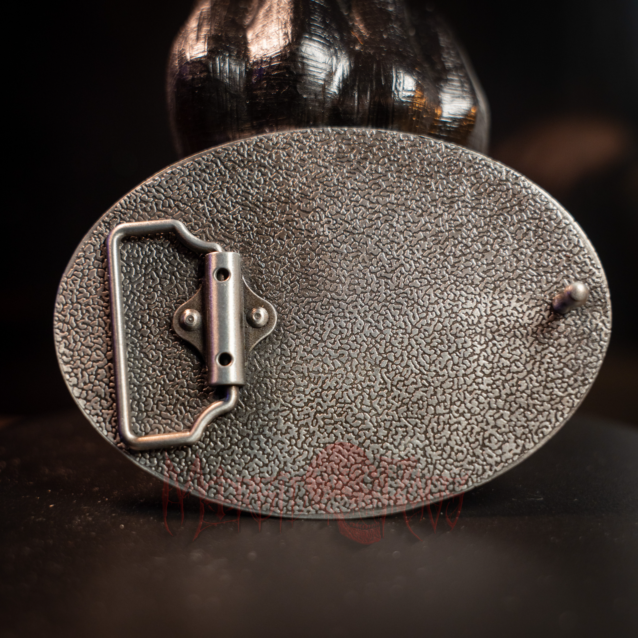 Led Zeppelin Zoso Belt Buckle Back