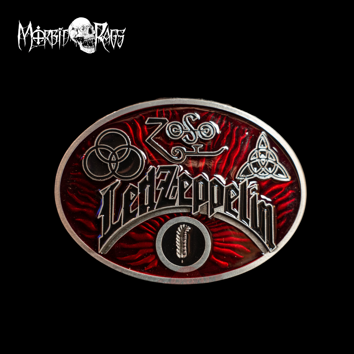 Led zeppelin best sale belt buckle