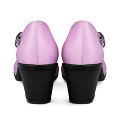 Chocolaticas® Mid Heels Lily Women's Mary Jane Pump