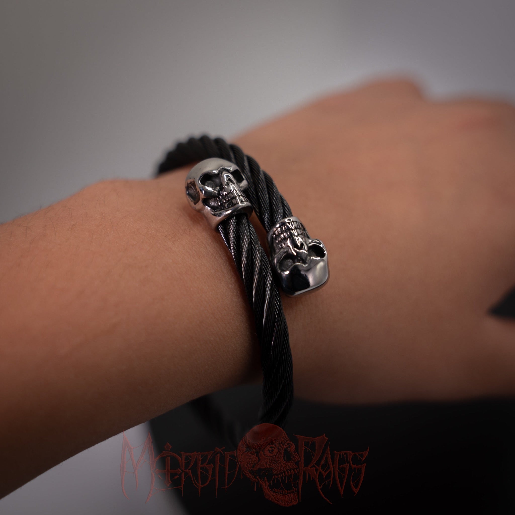 Noctis Skull Bracelet Side 2