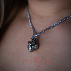 Poe Sacred Heart Necklace Pendant 2