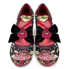 Chocolaticas® Mid Heels Rose Of Life Women's Mary Jane Pump