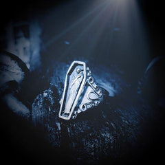 Roland Coffin Ring Front - Morbid Rags
