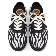 Saddle Zebra Casual Sneaker