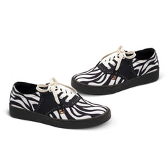 Saddle Zebra Casual Sneaker