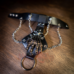 Skeleton Hand Glove Bracelet Top