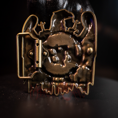Slayer Belt Buckle Back