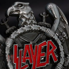 Slayer Belt Buckle Front
