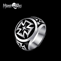Soren Iron Cross Ring - Morbid Rags