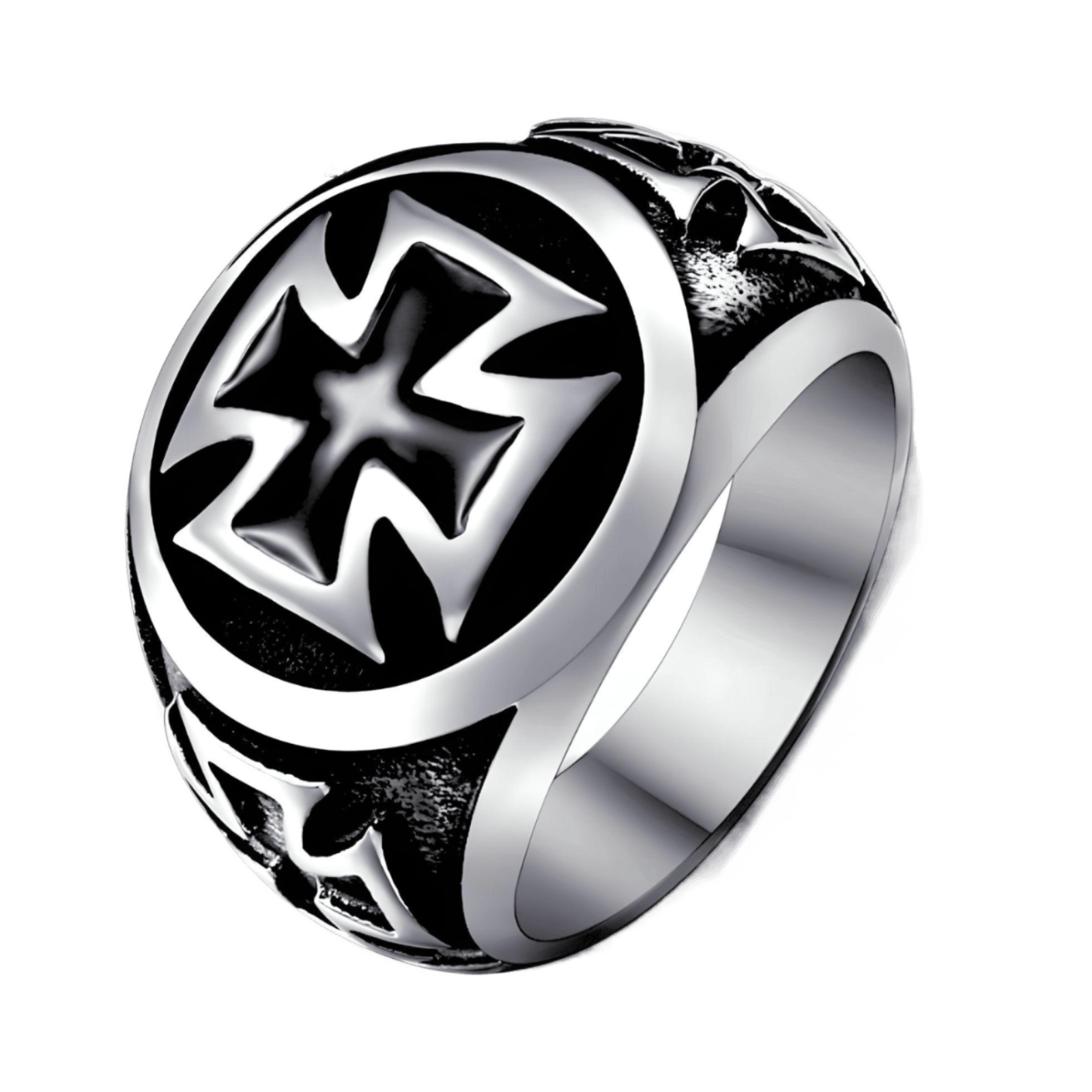 Soren Iron Cross Ring - Morbid Rags