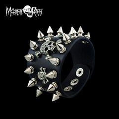 Studs and Skull Bracelet Macro