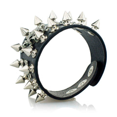 Studs and Skull Bracelet Side