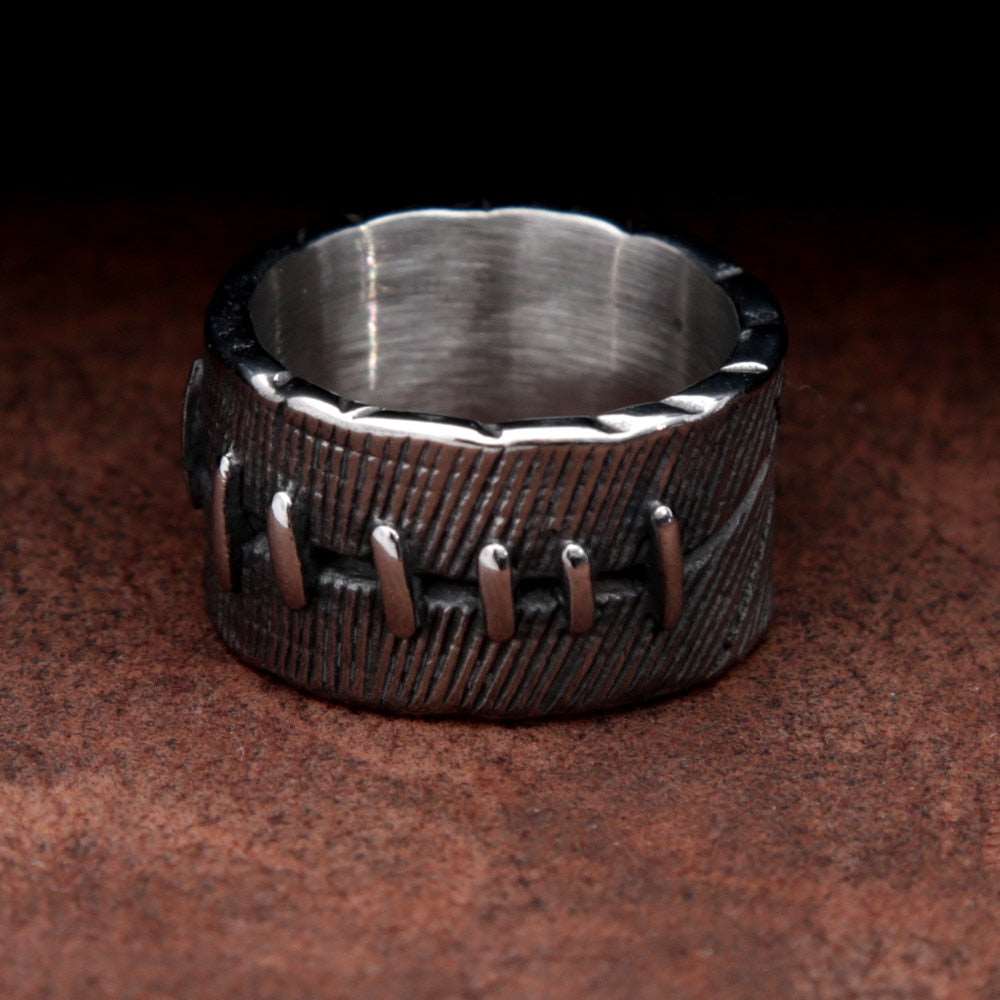 Warrick Stitches Ring | Morbid Rags