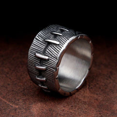 Warrick Stitches Ring | Morbid Rags