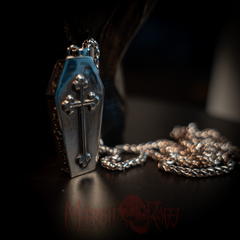 Xerxes Coffin Skeletons Necklace Back