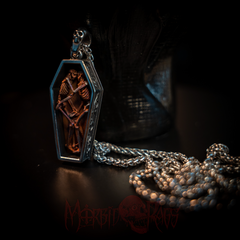 Xerxes Coffin Skeletons Necklace Macro