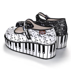 Chocolaticas® Thank You Music Women's Mary Jane Platform