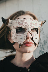 Handmade Genuine Leather Mask