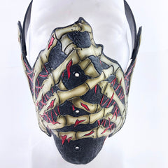 Handcrafted Genuine Leather Skeleton Hand Mask
