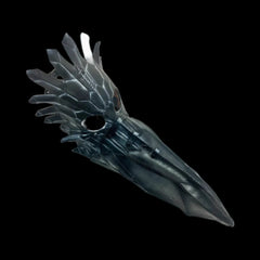 Large Raven Plague Doctor Handmade Genuine Leather Mask