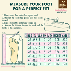 Chocolaticas® Thank You Music Women's Mary Jane Platform