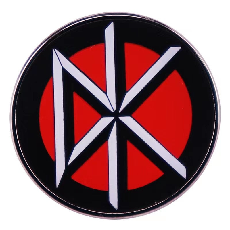 Dead Kennys Logo Pin Front